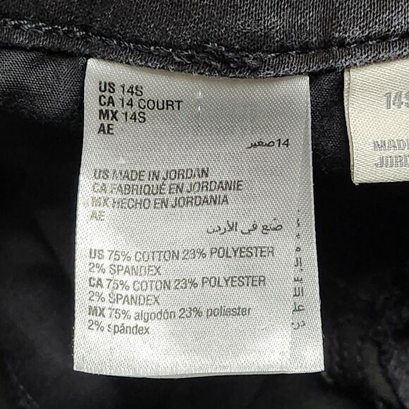 Style & Co Jeans Womens 14S Black Curvy‎ Skinny Leg Stretch Denim Pants Comfort - Picture 11 of 14
